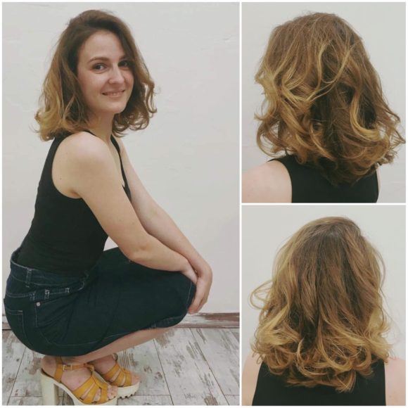 Мастер-парикмахер Юля Томченко | Hairdresser-stylist Julia Tomchenko